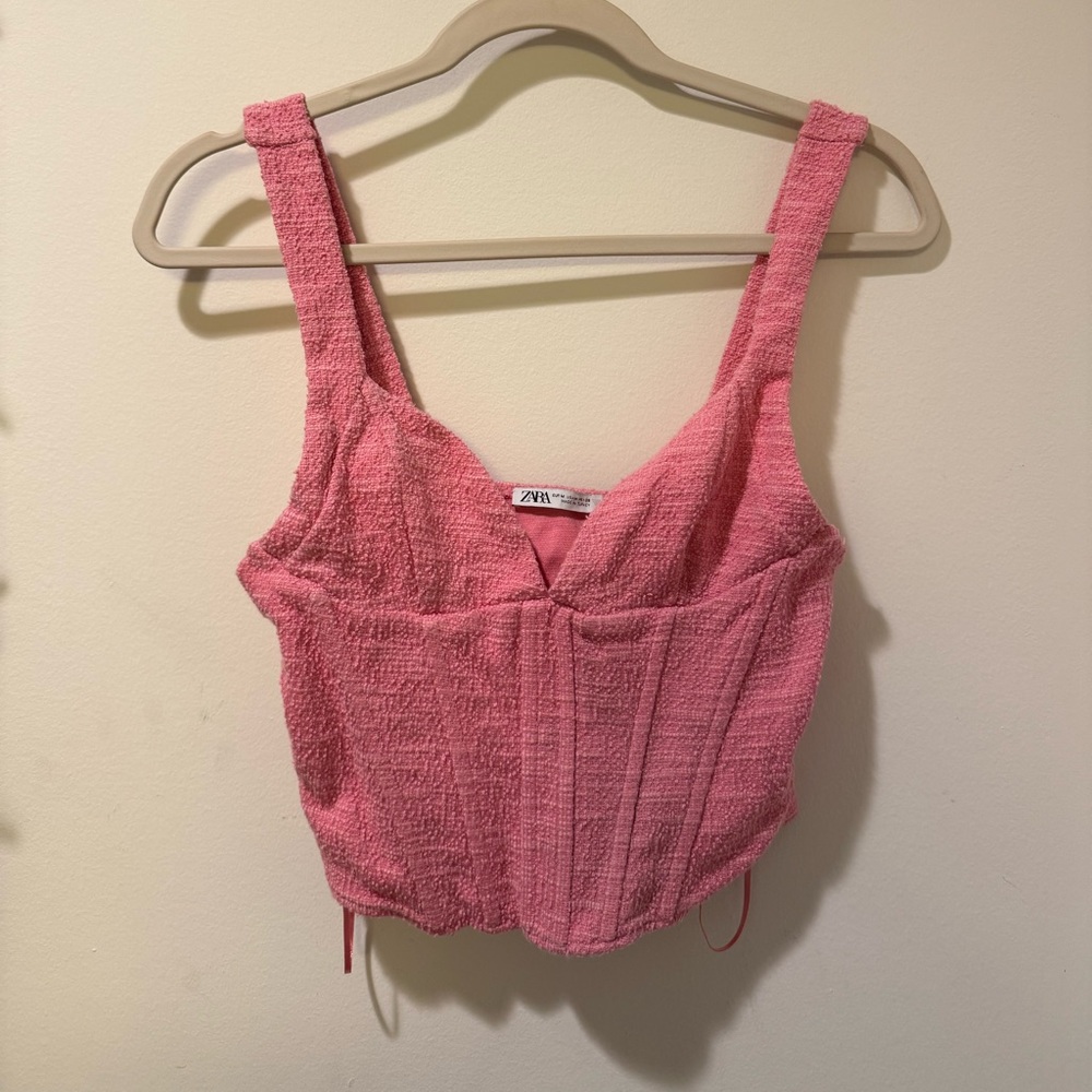 Zara Women's Pink Camisole Top